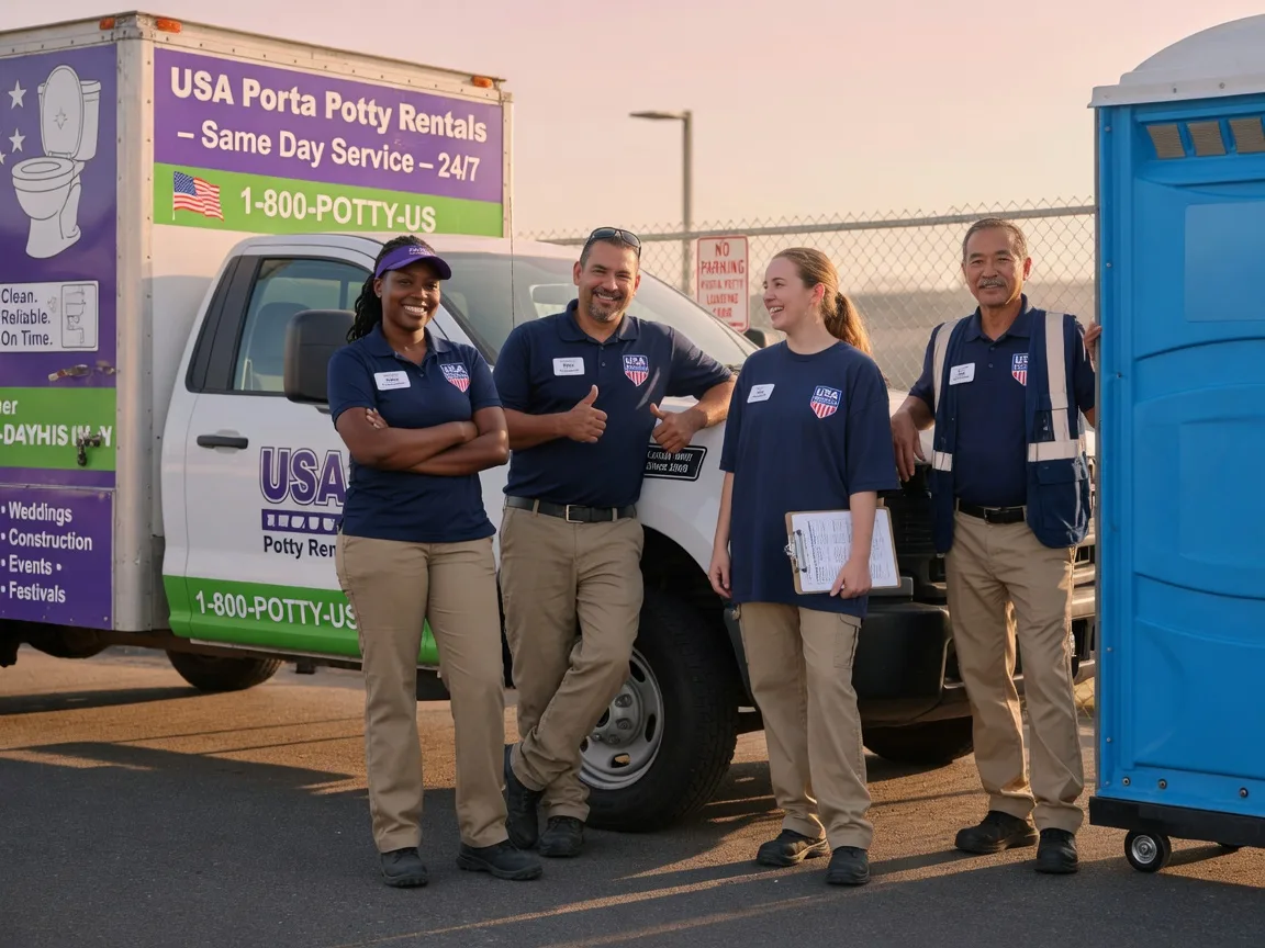 Porta Potty Rental company in Avenal, CA
